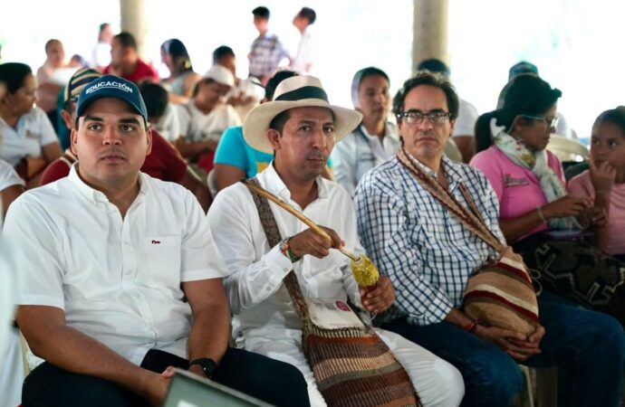 Con Viceministro de Educación, inspeccionaron tres centros educativos del pueblo Kankuamo