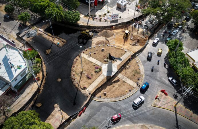 Este sábado cerraran en su totalidad la glorieta María Mulata