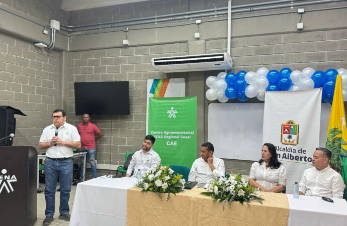 Alcaldía de San Alberto hace entrega oficial de la sede del Centro Agroempresarial SENA Regional Cesar