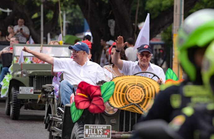 Los Jeeps Willys Parranderos encendieron los motores del 58° Festival de la Leyenda Vallenata